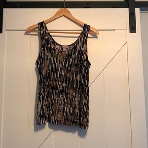 Travelers by Chico tank-impossible to wrinkle! Amazing for layering! Size 1